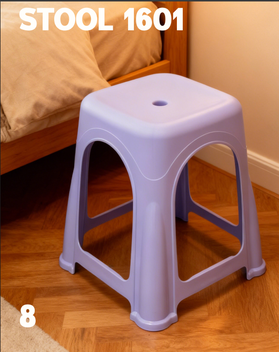 MODERN Good Quality Strong & Durable Plastic Stool – Multipurpose Home & Office