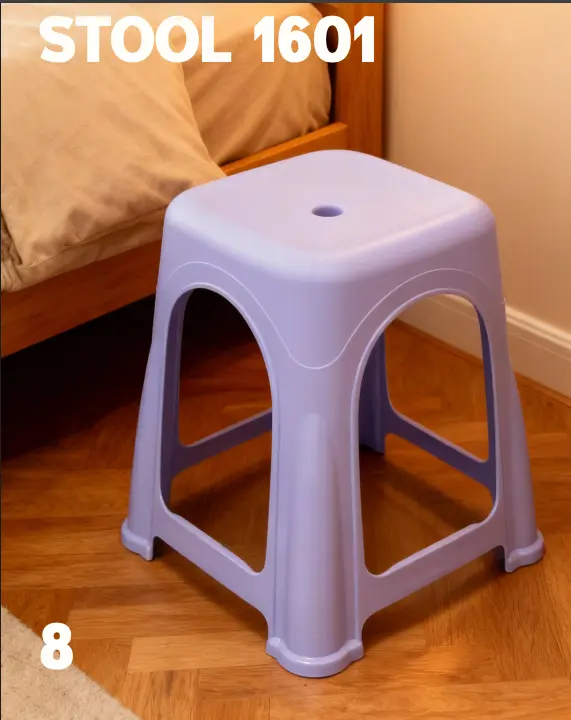 MODERN Good Quality Strong & Durable Plastic Stool – Multipurpose Home & Office
