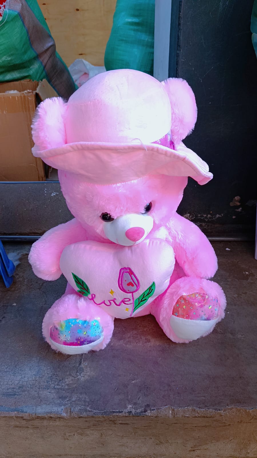 Valentine’s Day Love Teddy Bear Plush Toy – Cute Romantic Gift for Girlfriend, Boyfriend, Kids, Wife & Special Loved Ones.VALENTINES LOVE TEDDY BEAR GIFT.LOVE BEAR ,GIFT FOR KIDS AND LOVED ONES