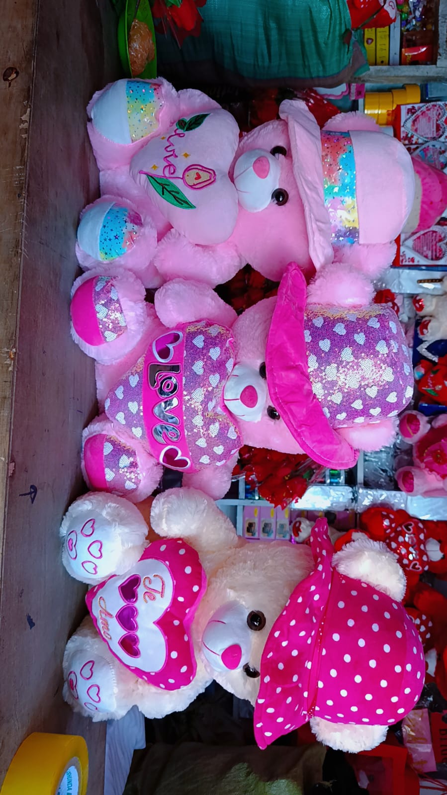 Valentine’s Day Love Teddy Bear Plush Toy – Cute Romantic Gift for Girlfriend, Boyfriend, Kids, Wife & Special Loved Ones.VALENTINES LOVE TEDDY BEAR GIFT.LOVE BEAR ,GIFT FOR KIDS AND LOVED ONES