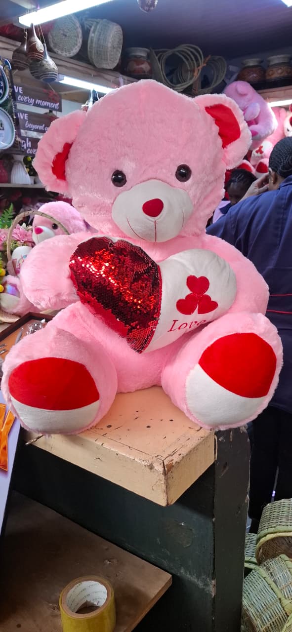 Valentine’s Day Love Teddy Bear Plush Toy – Cute Romantic Gift for Girlfriend, Boyfriend, Kids, Wife & Special Loved Ones.VALENTINES LOVE TEDDY BEAR GIFT.LOVE BEAR ,GIFT FOR KIDS AND LOVED ONES