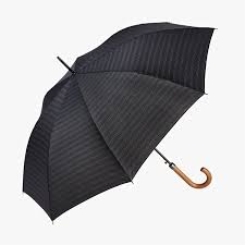 Classic Crook Handle Automatic Open & Fold Umbrella – Windproof, Rainproof, Compact Travel & Outdoor Umbrella for Men and Women