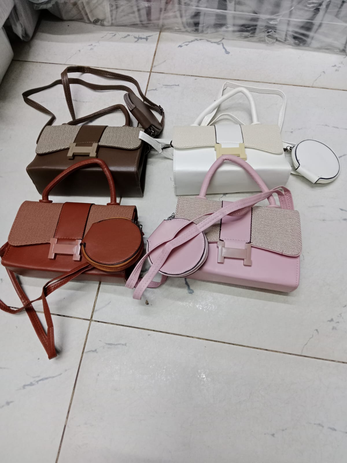 Stylish Ladies Sling Shoulder Bag – Trendy Women’s Sling Bag in Different Designs with Adjustable Strap, Lightweight Mini Crossbody Handbag