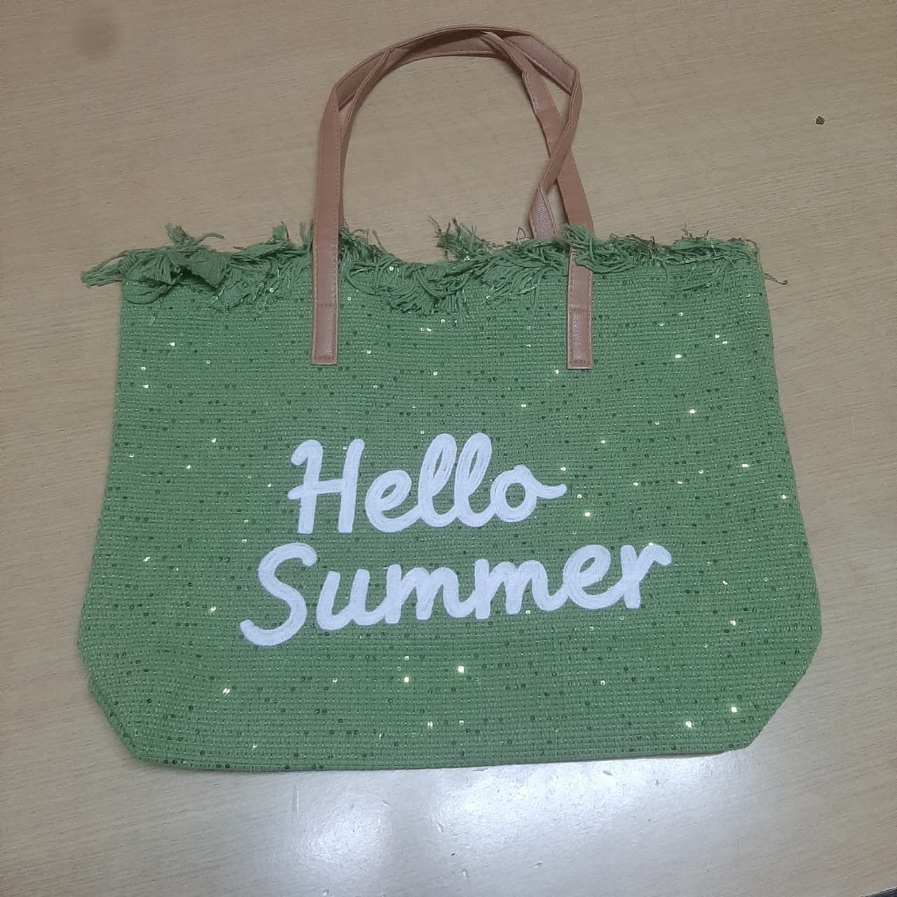 Stylish Woven Summer Tote Bag – Lightweight Fashion Handbag, Large Capacity Casual Beach & Shopping Shoulder Bag for Women