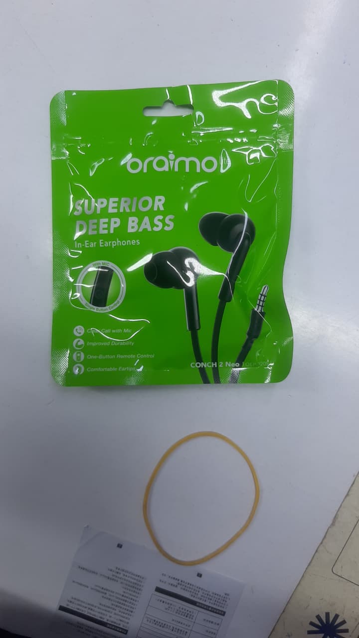 Premium Headsets Collection – U&i Liver Series, U&i Silicone Series, FPM, Oraimo Wireless, Oraimo Necklace Lite & Oraimo Superior Deep Bass Earphones with Clear Stereo Sound & Built-In Mic