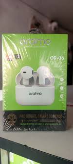 Wireless Bluetooth Earpods Collection – Oraimo Pro Sound Smart Control, Oraimo Pure Bass & Colourful Casin White Pods with Stereo Sound, Touch Control & Charging Case