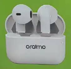 Wireless Bluetooth Earpods Collection – Oraimo Pro Sound Smart Control, Oraimo Pure Bass & Colourful Casin White Pods with Stereo Sound, Touch Control & Charging Case