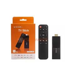 Android TV Stick 4K HD Streaming Media Player with WiFi Bluetooth Smart TV Dongle HDMI Plug & Play for Netflix, YouTube, Apps and Screen Mirroring