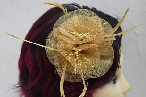 ELEGANT PLEATED FLOWER FASCINATORS – PERFECT HAIR ACCESSORY FOR WOMEN & GIRLS