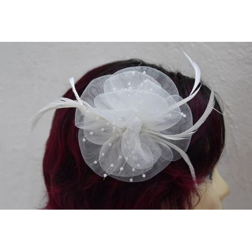 ELEGANT PLEATED FLOWER FASCINATORS – PERFECT HAIR ACCESSORY FOR WOMEN & GIRLS