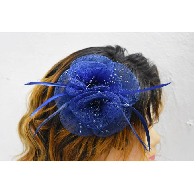ELEGANT PLEATED FLOWER FASCINATORS – PERFECT HAIR ACCESSORY FOR WOMEN & GIRLS