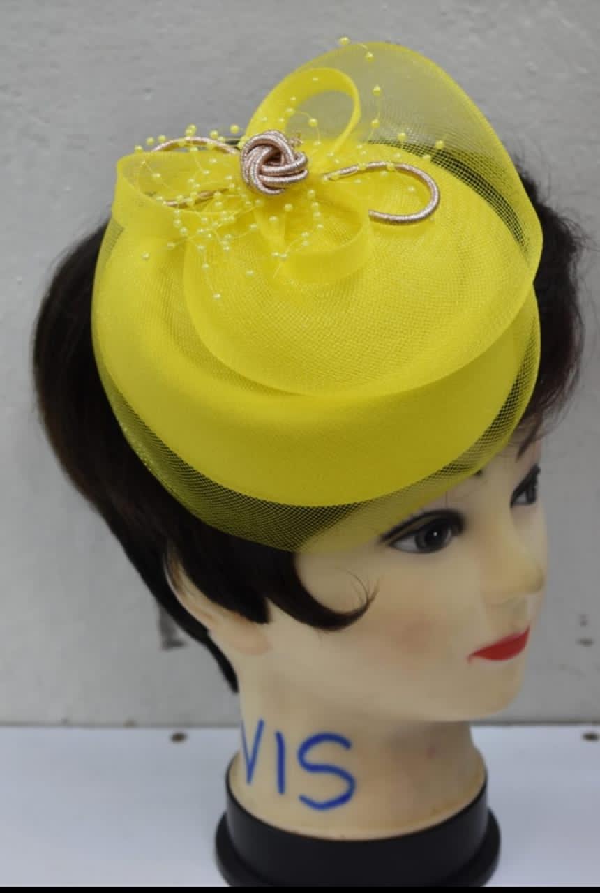 WOMEN'S CLASSY FASCINATOR HAT – ELEGANT WEDDING, TEA PARTY & FORMAL EVENT HEADPIECE