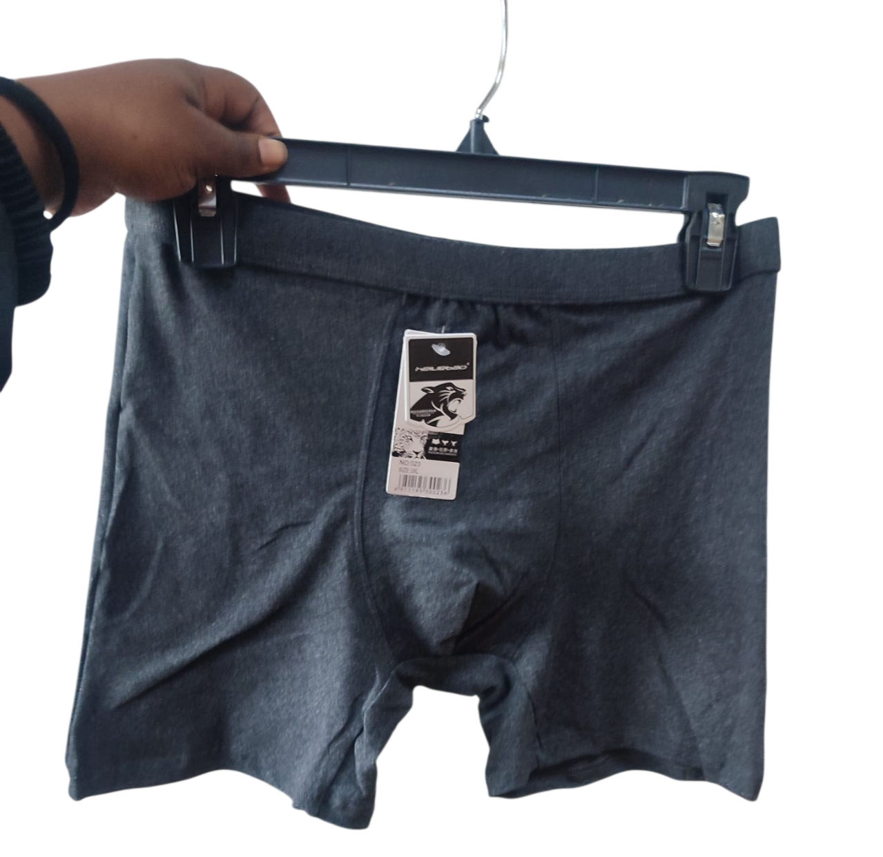 3PCS HEILLIEBAO MEN’S BOXERS – COTTON FEEL, FREE SIZE, SOFT, STRETCHY & ULTRA-COMFORTABLE UNDERWEAR