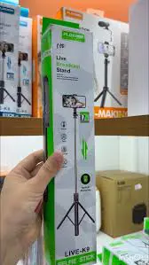 PLOKAMA TRIPODS & VIDEO MAKING KITS – SELFIE STICK, LIVE STREAM STAND, 3-IN-1 HANDLE TRIPOD FOR CONTENT CREATION