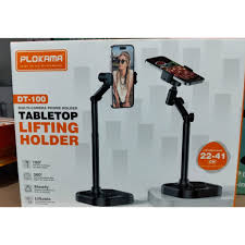 PLOKAMA TRIPODS & PHONE HOLDERS – TABLE TOP STAND, AI AUTO TRACKING SELFIE STICK & LIVE BROADCAST STAND (ADJUSTABLE & PORTABLE)