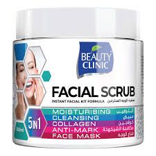⚡ LIMITED STOCK! ✨ BEAUTY CLINIC FACE & BODY SCRUB – DEEP EXFOLIATION 🧼, BRIGHTENING GLOW 🌟, SMOOTH & SOFT SKIN 💖, DEAD SKIN REMOVER 🧽, HYDRATING & NOURISHING 💧