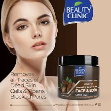 ⚡ LIMITED STOCK! ✨ BEAUTY CLINIC FACE & BODY SCRUB – DEEP EXFOLIATION 🧼, BRIGHTENING GLOW 🌟, SMOOTH & SOFT SKIN 💖, DEAD SKIN REMOVER 🧽, HYDRATING & NOURISHING 💧