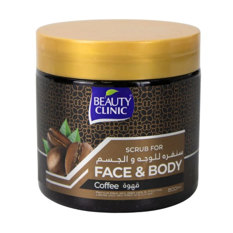 ⚡ LIMITED STOCK! ✨ BEAUTY CLINIC FACE & BODY SCRUB – DEEP EXFOLIATION 🧼, BRIGHTENING GLOW 🌟, SMOOTH & SOFT SKIN 💖, DEAD SKIN REMOVER 🧽, HYDRATING & NOURISHING 💧