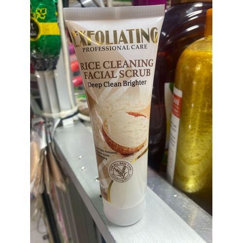 ✨ TRENDING NOW! 🌾 RICE EXFOLIATING FACE & BODY SCRUB – DEEP CLEAN 🧼, BRIGHTENING GLOW 🌟, SMOOTH & SOFT SKIN 💖, DEAD SKIN REMOVER 🧽, HYDRATING & NOURISHING 💧