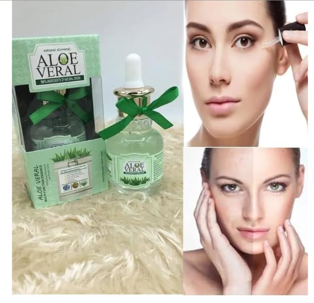 🌿 DAILY ESSENTIAL! ✨ ALOE VERA SERUM – DEEP HYDRATION 💧, SOOTHING & CALMING 🌿, GLOWING SKIN 🌟, LIGHTWEIGHT & FAST ABSORBING 🧴, SMOOTH & HEALTHY SKIN 💖