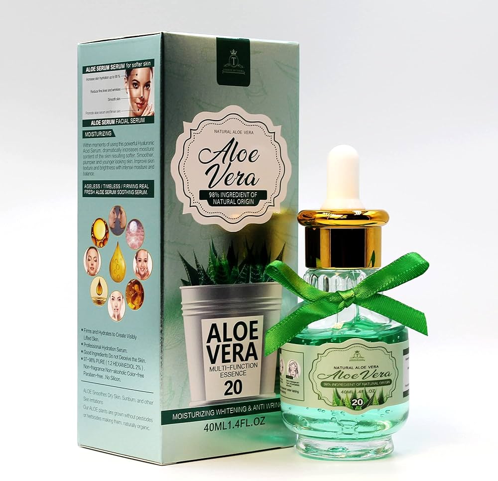 🌿 DAILY ESSENTIAL! ✨ ALOE VERA SERUM – DEEP HYDRATION 💧, SOOTHING & CALMING 🌿, GLOWING SKIN 🌟, LIGHTWEIGHT & FAST ABSORBING 🧴, SMOOTH & HEALTHY SKIN 💖