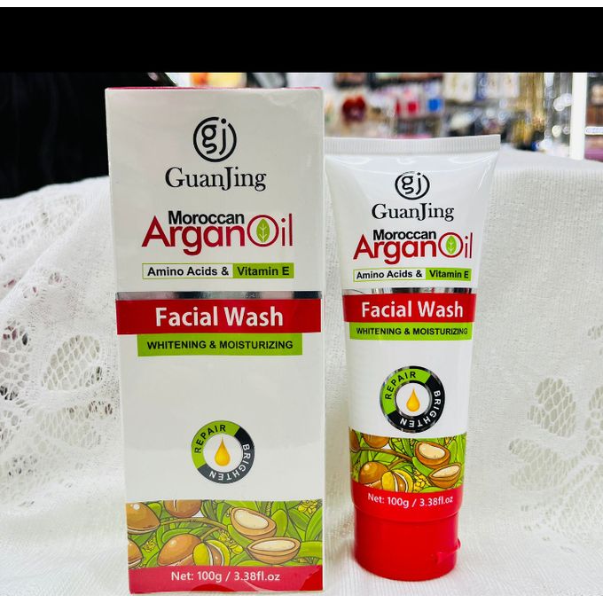 🔥 HOT SALE! ✨ ARGAN & VC FACE WASH – DEEP CLEANSING 🧼, BRIGHTENING GLOW 🌟, OIL CONTROL 💧, SMOOTH & FRESH SKIN 💖, HYDRATING & NOURISHING 🌿