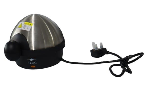 TLAC Electric Egg Boiler – Automatic Egg Cooker with Stainless Steel Heating Plate, Fast Cooking, Auto Shut-Off & Easy Peel Design for Perfect Boiled Eggs at Home