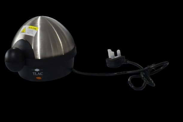 TLAC Electric Egg Boiler – Automatic Egg Cooker with Stainless Steel Heating Plate, Fast Cooking, Auto Shut-Off & Easy Peel Design for Perfect Boiled Eggs at Home