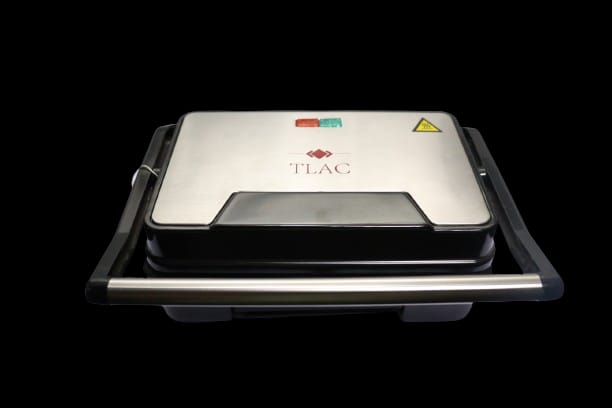 TLAC SW5001 Electric Sandwich Press Grill – Non-Stick Panini Maker and Griddle for Quick, Crispy, and Delicious Sandwiches, Compact & Durable Kitchen Appliance