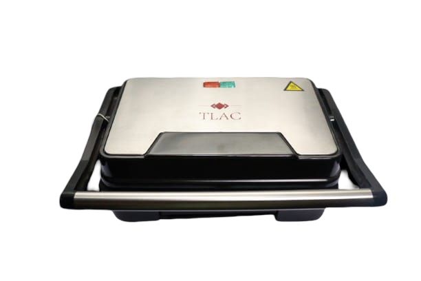 TLAC SW5001 Electric Sandwich Press Grill – Non-Stick Panini Maker and Griddle for Quick, Crispy, and Delicious Sandwiches, Compact & Durable Kitchen Appliance