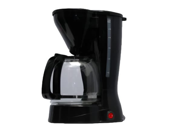 TLAC 800W Electric Drip Coffee Maker CM123A – Glass Carafe Coffee Brewing Machine with Keep-Warm Plate, Anti-Drip System & Removable Filter Basket for Home, Office & Kitchen