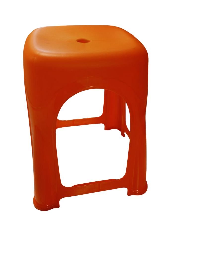 Heavy-Duty Plastic Stool – Strong, Durable Multipurpose Seating for Home, Kitchen, Office, and Outdoor Use