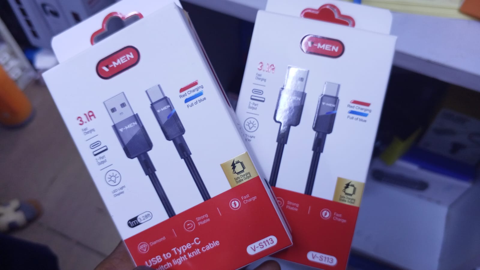⚡📱 PREMIUM TYPE-C FAST CHARGING & HIGH-SPEED DATA SYNC CABLES – V MEN DATA CABLE & PUNEX 1M USB-C CABLE 📱⚡POWER YOUR DEVICES FASTER AND MORE EFFICIENTLY WITH THESE PREMIUM TYPE-C DATA CABLES DESIGN