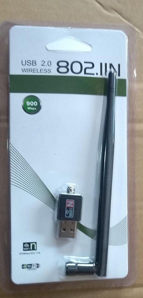 Generic USB 2.0 Wireless Adapter 802.11n 600Mbps WiFi Dongle with High Speed Internet, Plug & Play for PC Laptop Desktop Network Connection