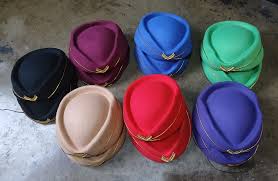 STEWARDED/ AIR HOSTESS-STYLE BERET CAP – WOMEN'S FASHIONABLE UNIFORM & CASUAL HAT ACCESSORY