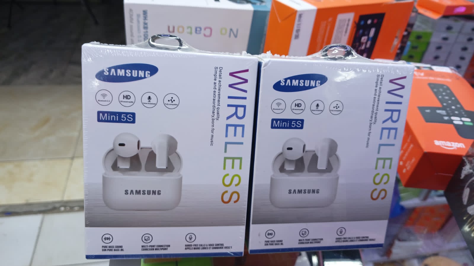 🔥 NEW STOCK 🔥 ORAIMO WIRELESS MINI 5S, SAMSUNG WIRELESS MINI 5S & OFIA HUNTOP HT-109 V5.3 EARPODS