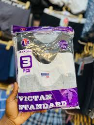 Fashion 100% Cotton Men's Fitted Vest (3Pcs) - ASSORTED