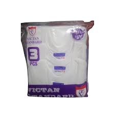 3PCS Fashion 100% Cotton Men's Fitted Vest (3Pcs)