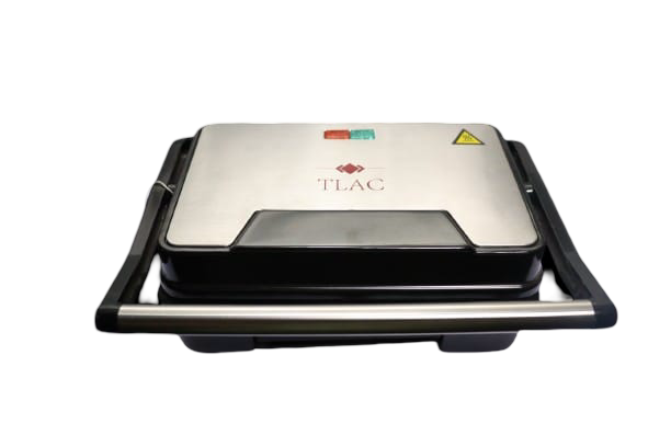 TLAC SW5001 Electric Sandwich Press Grill – Non-Stick Panini Maker and Griddle for Quick, Crispy, and Delicious Sandwiches, Compact & Durable Kitchen Appliance