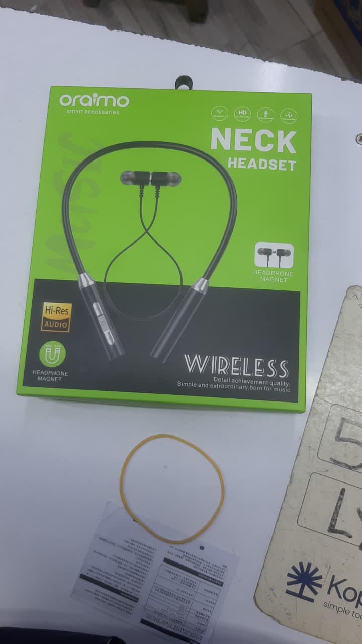 Premium Headsets Collection – U&i Liver Series, U&i Silicone Series, FPM, Oraimo Wireless, Oraimo Necklace Lite & Oraimo Superior Deep Bass Earphones with Clear Stereo Sound & Built-In Mic