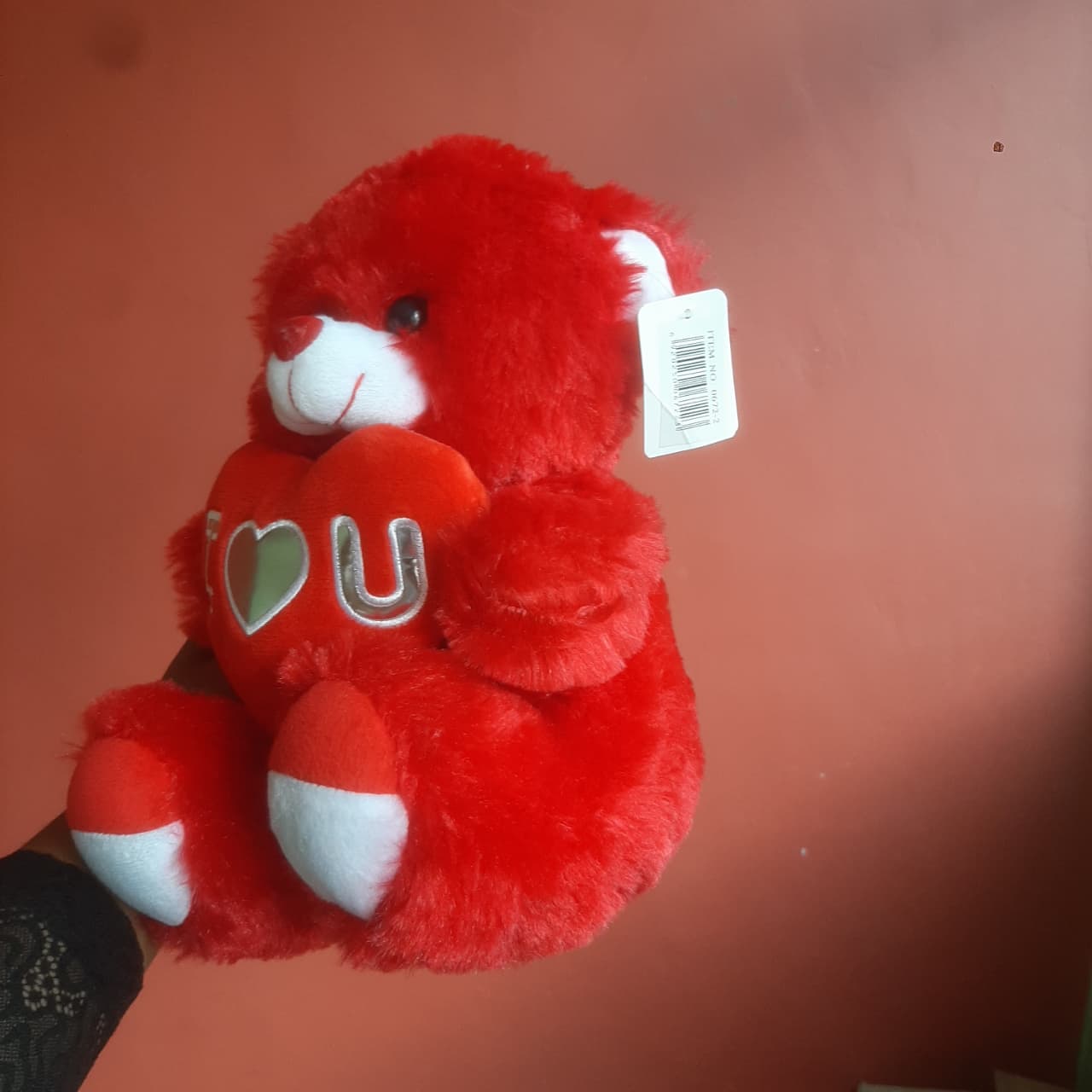 Premium Soft Red Teddy Bear with “I Love You” Heart Pillow – Cute Plush Stuffed Toy for Valentine’s Day, Birthday, Anniversary Gift for Girlfriend, Boyfriend, Kids & Loved Ones