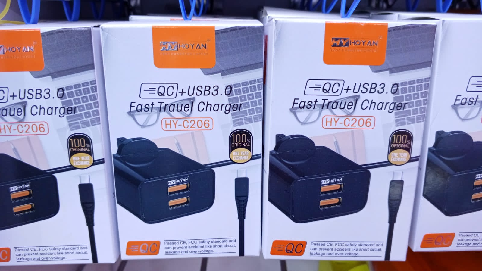 UNIVERSAL CHARGER HEADER TYPE C CHARGER, TYPE B CHARGER– 2 Way & 1 Way Fast Charging Adapters for Android Phones (Amazon, Infinix, Hoyan, itel, Amaya)