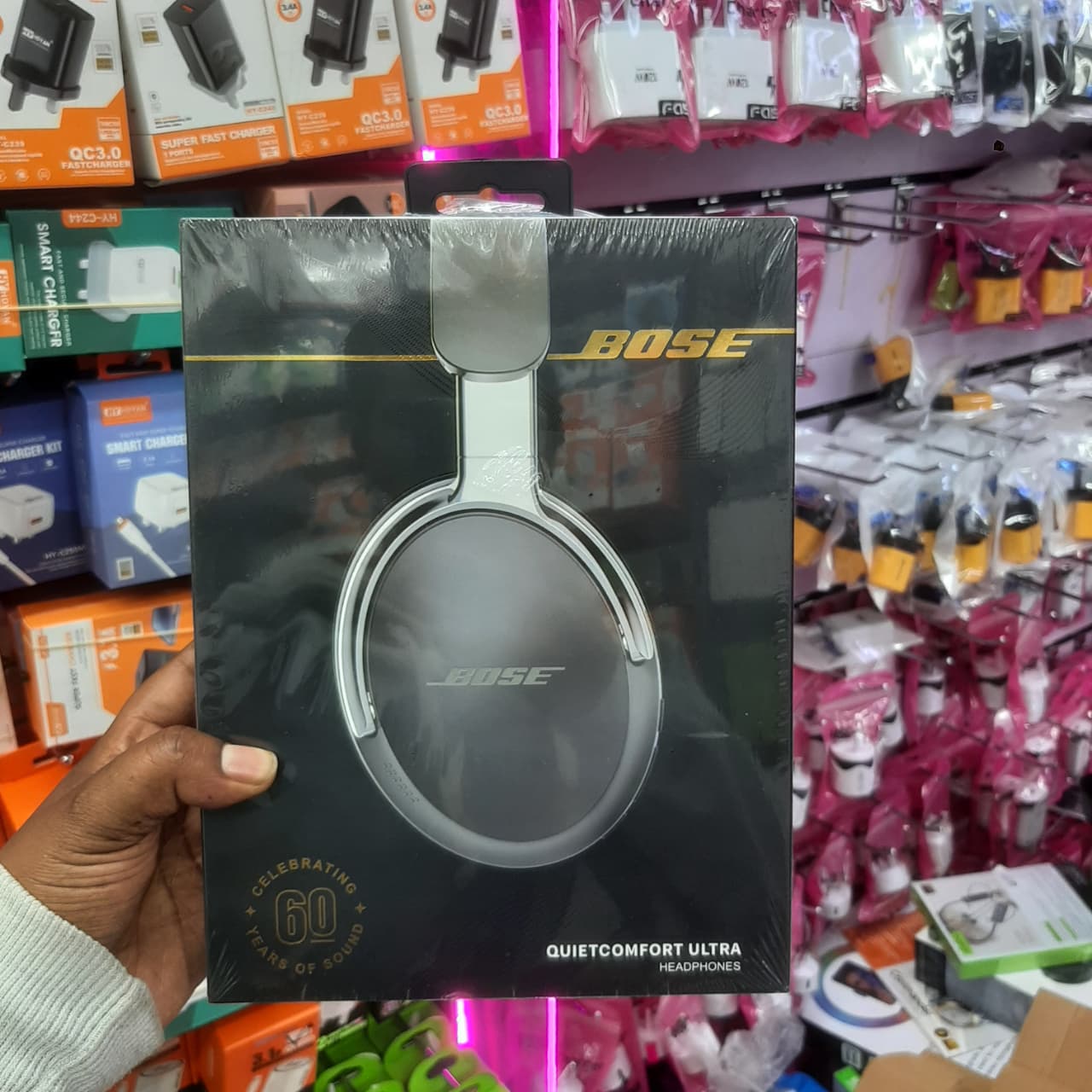 BOSE WIRELESS HEADPHONES – NOISE CANCELLATION, HIGH-FIDELITY SOUND, BLUETOOTH HEADSET FOR MUSIC & CALLS