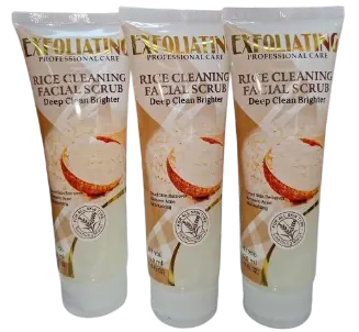 ✨ GOLDEN PEARL & RICE EXFOLIATING SCRUB – NATURAL GLOW, SMOOTHING & NOURISHING SKIN TREATMENT ✨