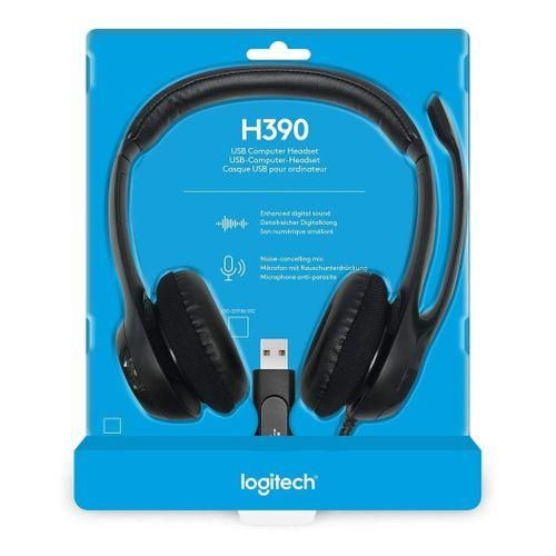 LOGITECH H390 HEADSET USB CONNECTION
