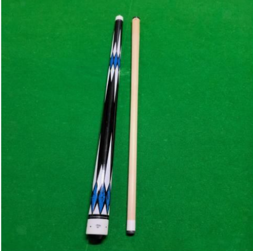 Jaz57 Pool Stick with 13mm Tip Multifunctional 1/2 Split Structure for Adults