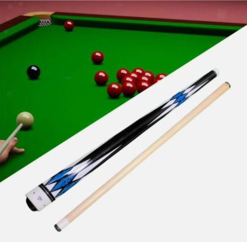 Jaz57 Pool Stick with 13mm Tip Multifunctional 1/2 Split Structure for Adults