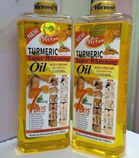 VEET GOLD Tumeric Oil Whitening & Brightening Body Oil
