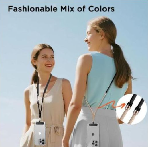 Adjustable Neck Strap Phone Lanyard Crossbody Phone Strap Multifunctional Phone Lanyard