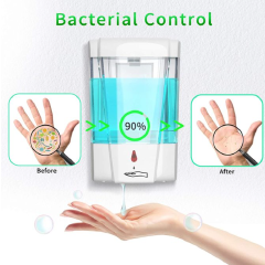 700ml Capacity Automatic Soap Dispenser Touchless Sensor Hand Sanitizer Detergent Dispenser Wall Mounted For Bathroom Kitchen